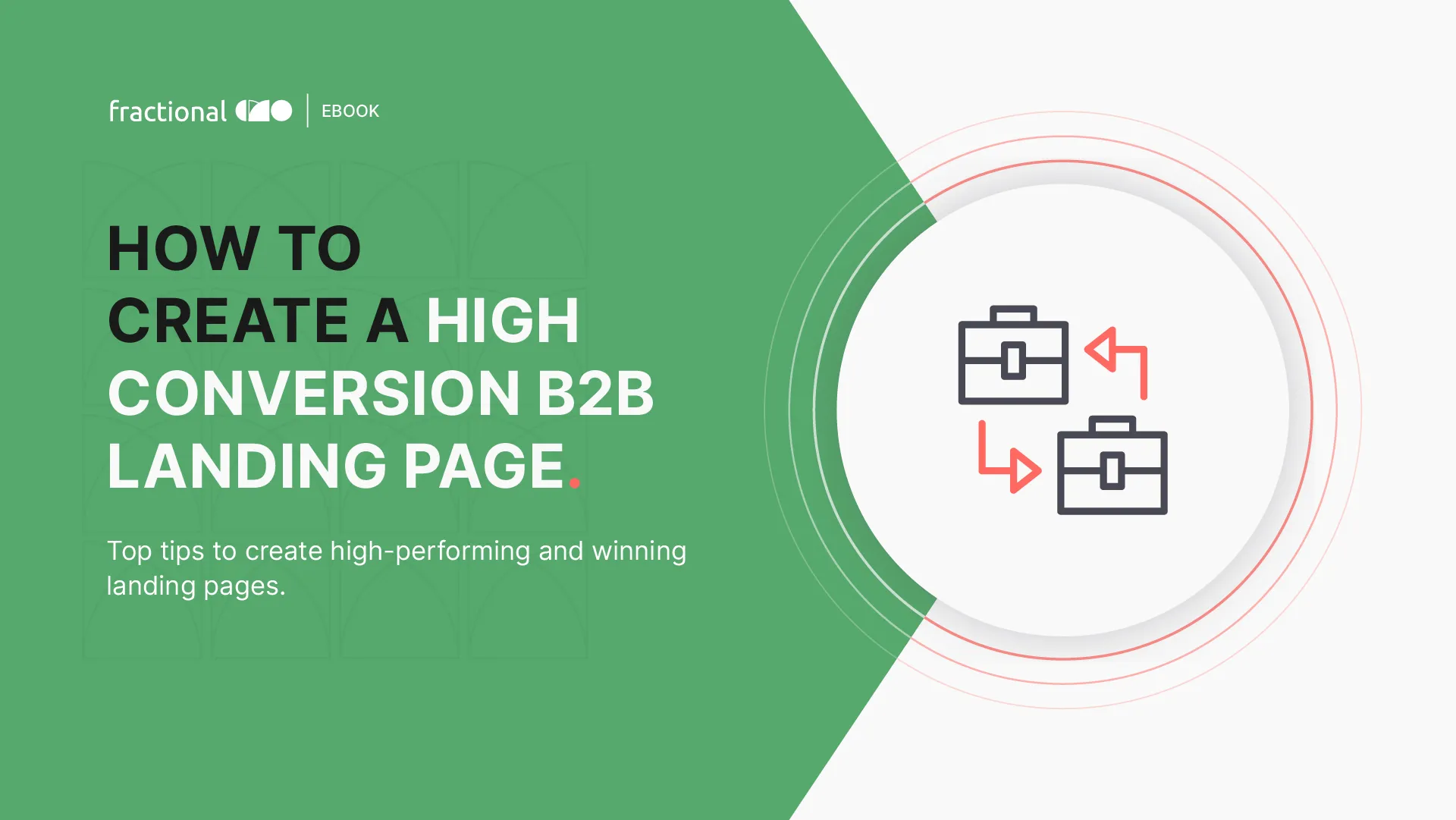 B2B Landing Page - Ebook Thumbnail